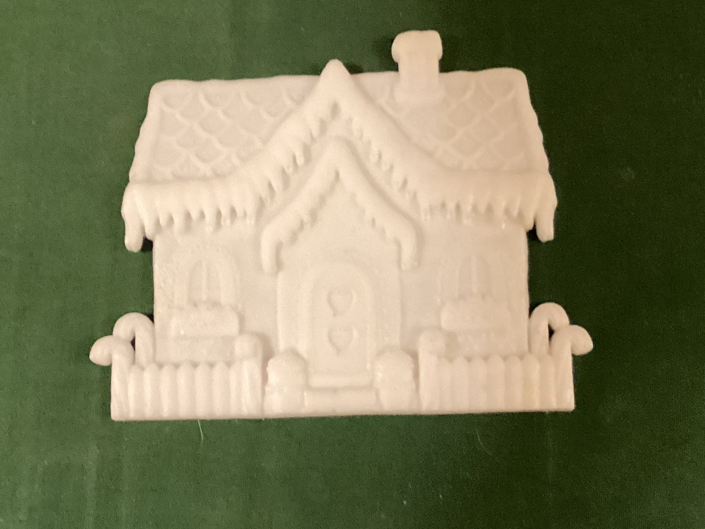 Gingerbread House Resin Casting