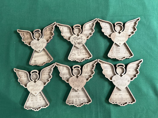 Song Angels Ornaments