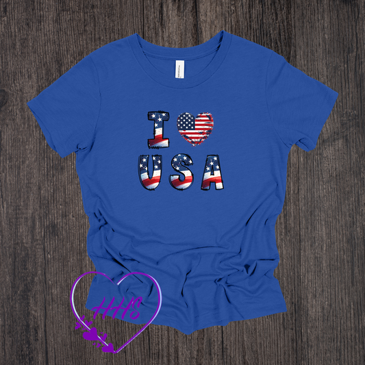 I Heart USA T-Shirt