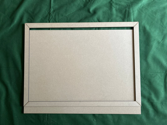 Simple frame with backer