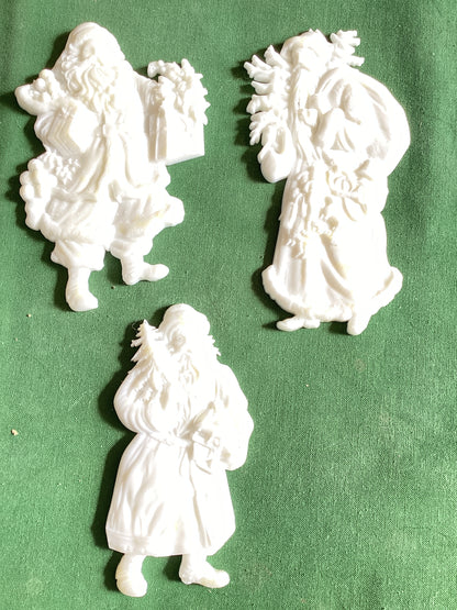 Santa's Holiday Greetings Resin Casting