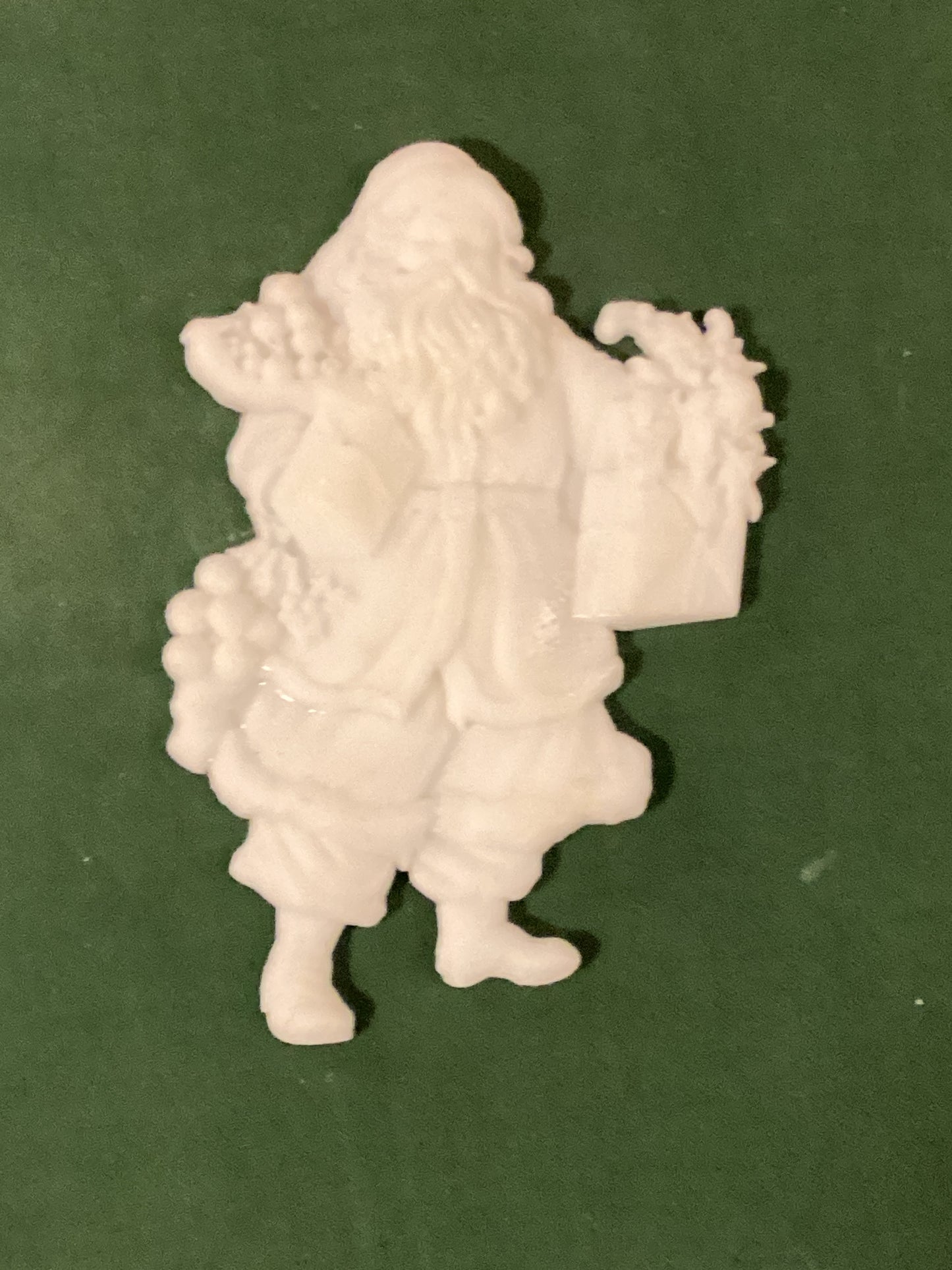 Santa's Holiday Greetings Resin Casting