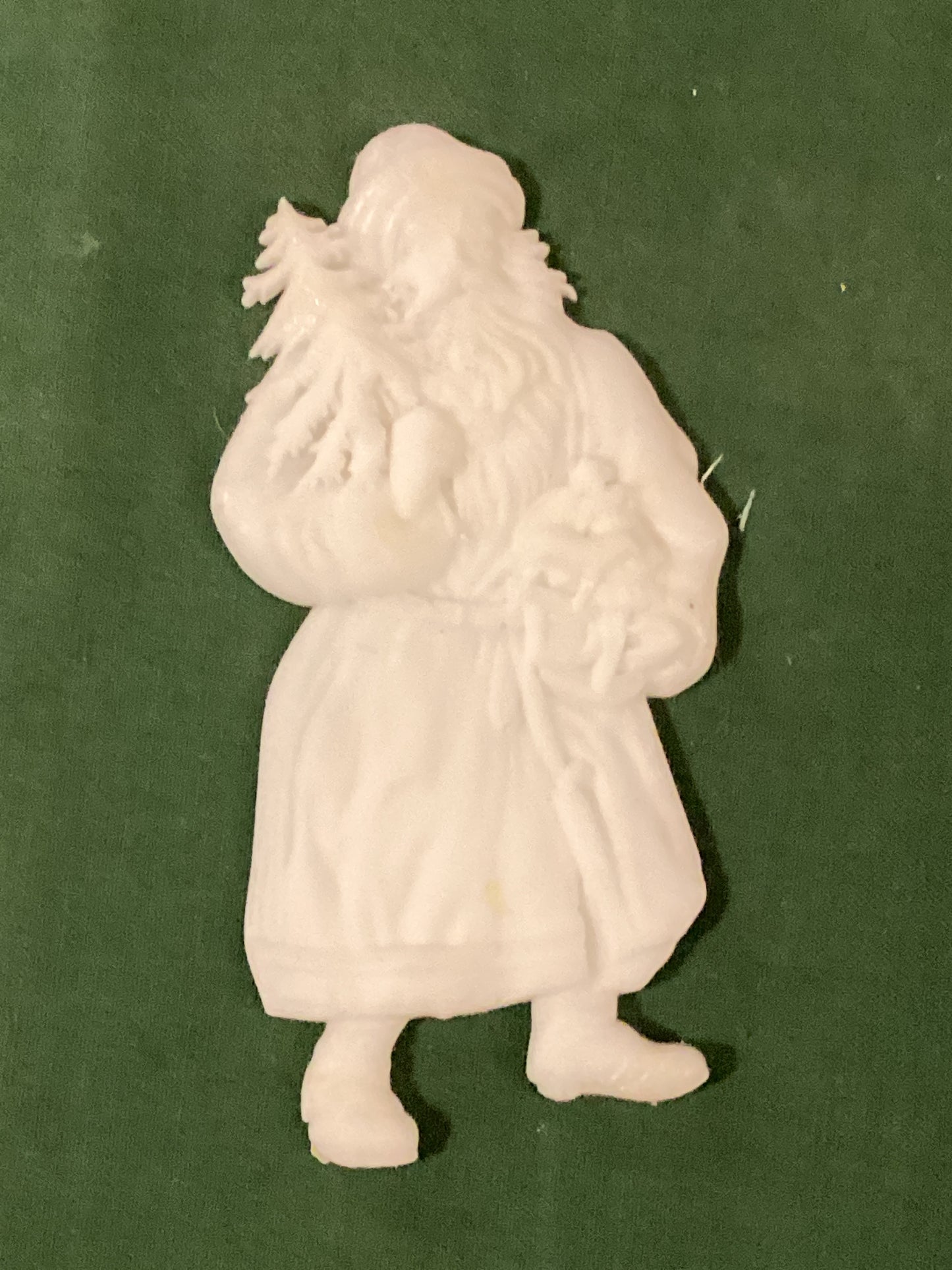 Santa's Holiday Greetings Resin Casting