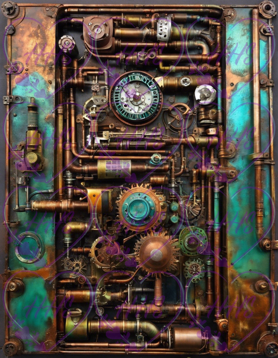 Steampunk Background